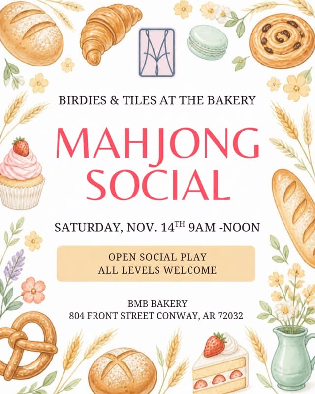 Birdies & Tiles at the Bakery